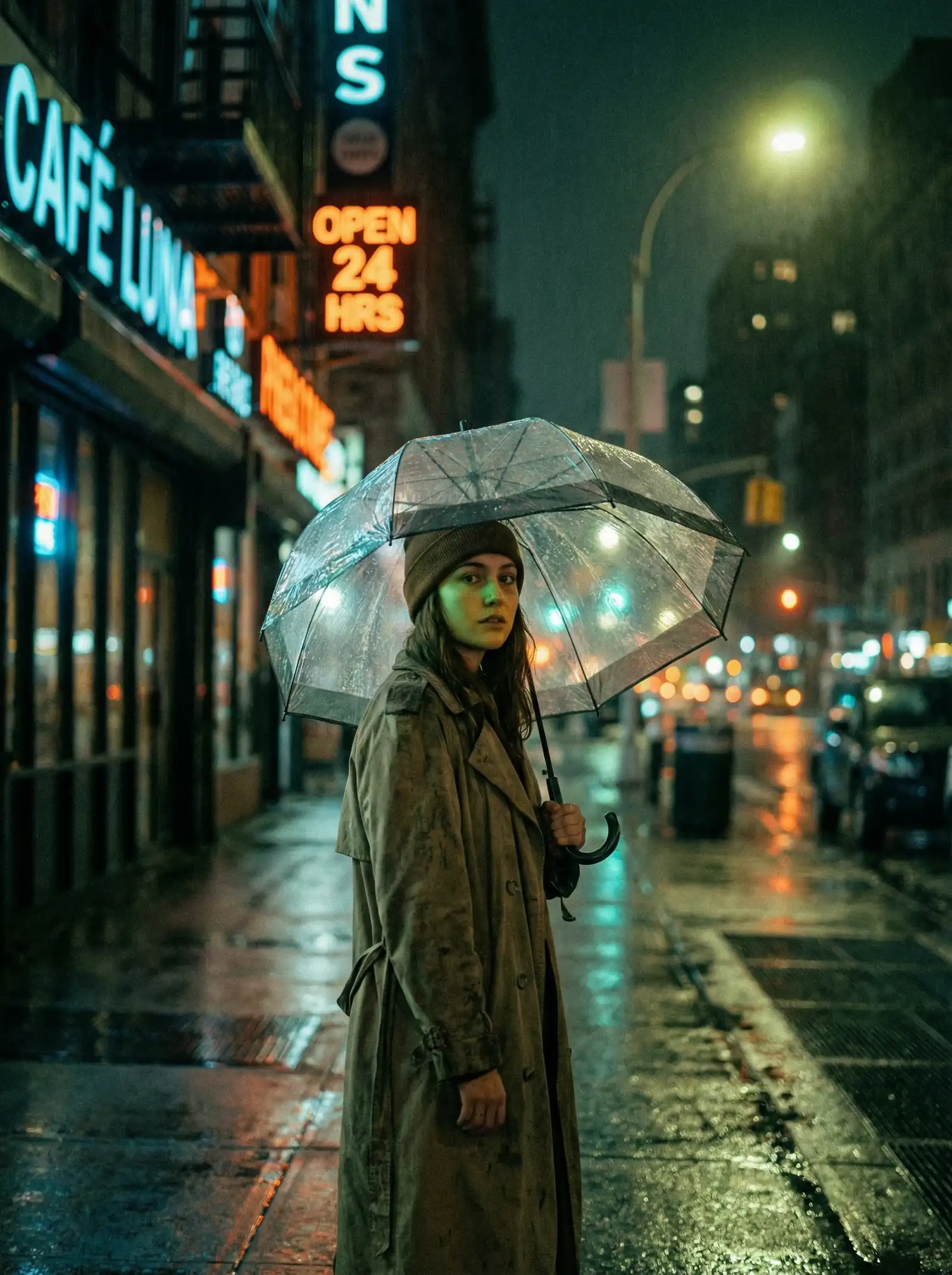 成宫仁 本周佳作 - 雨夜独行